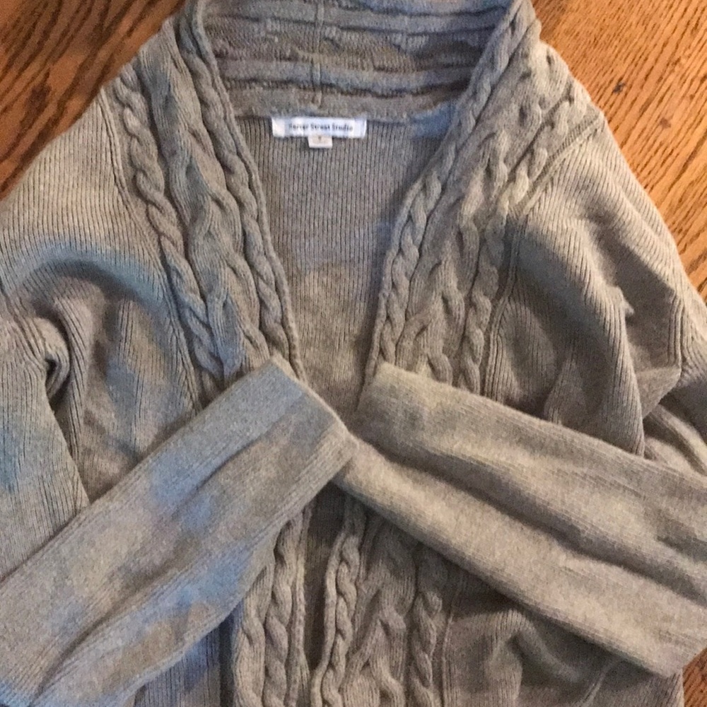 Open front cardigan